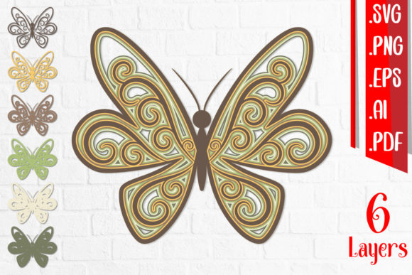 3D Layered Butterfly 3: A Pro Review of this 3D SVG for Shapes