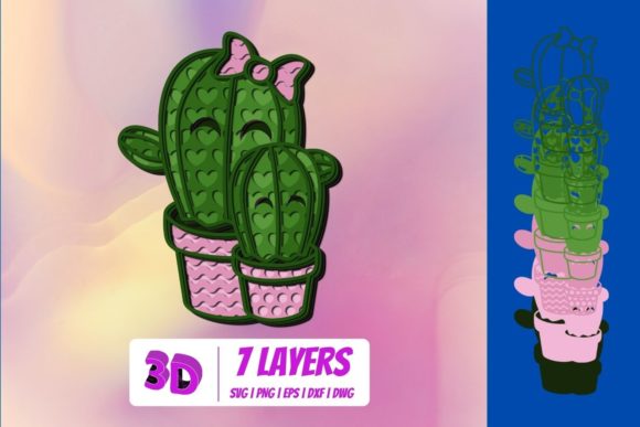 3D SVG Cactus: A Fresh Shape for Blog Headers
