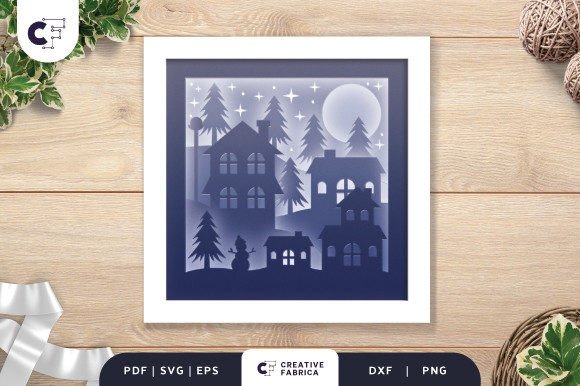3D SVG Christmas Village: A Brand Designer's Review