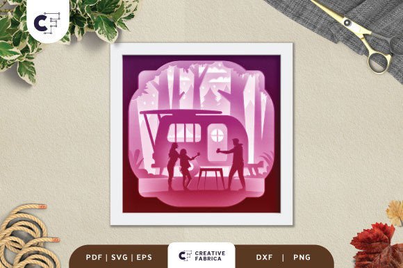 3D SVG Family Camping: A Travel Asset Review