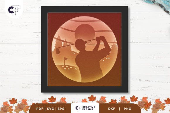 3D SVG Golf Swing: A Lifestyle And Hobbies Asset
