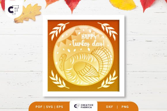 3D SVG Turkey for Holidays Branding