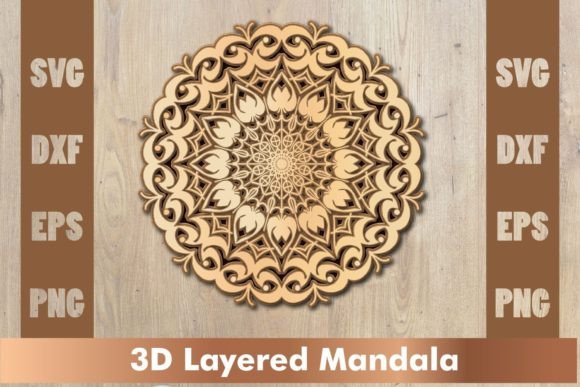 Mandala SVG Review: 3D SVG Shapes for Blog Design