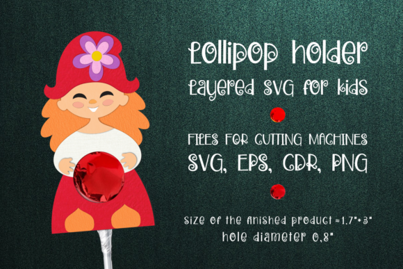 Red Riding Hood 3D SVG Shapes for Crafters