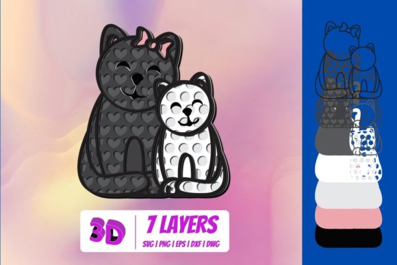 Review: 3D Mothers Day Cat SVG for Embroidery Projects