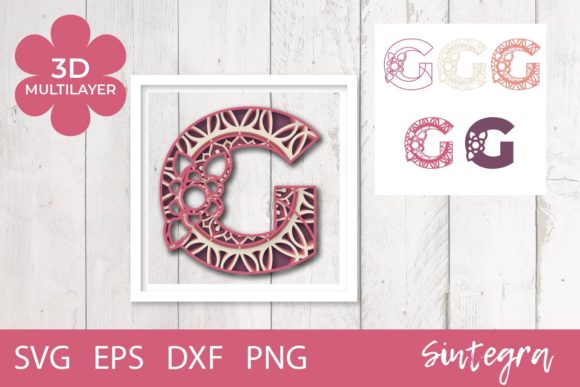 Review: 3D SVG Letter G for Modern Shapes