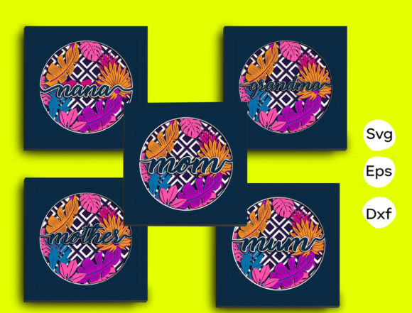 Tropical 3D SVG for Stunning Shadow Boxes